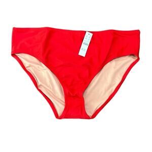 J. Crew Red Bikini Bottom